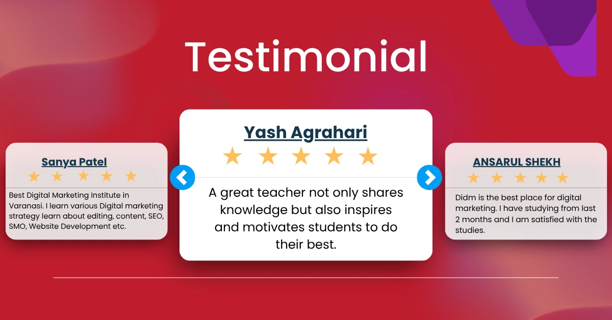 Meet The best Digital marketing institute in Varanasi in 2025!