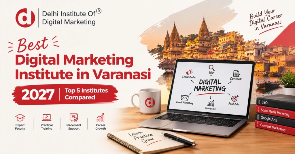 Best Digital Marketing Institute in Varanasi 2027 — Top 5 Institutes Compared